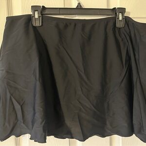 St. Tropez Classic Black Swimskirt Size 22W